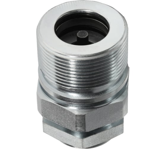 Изображение товара Быстроразъемное соединение TITAN LOCK серия I (CVE) резьбовая, ниппель, 1in, оцинкованная сталь TL8IM