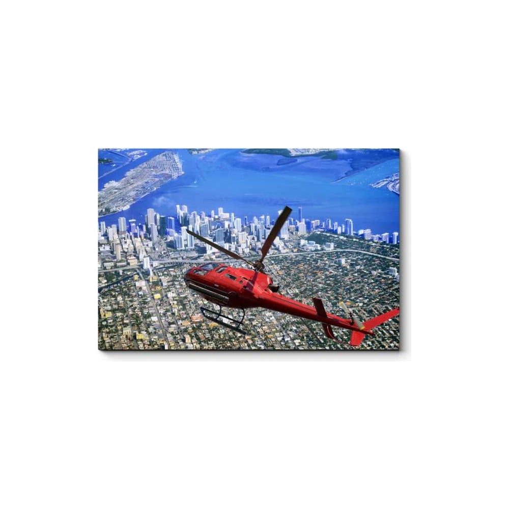 Картина Picsis вертолет радиоуправляемый sky с гироскопом красный