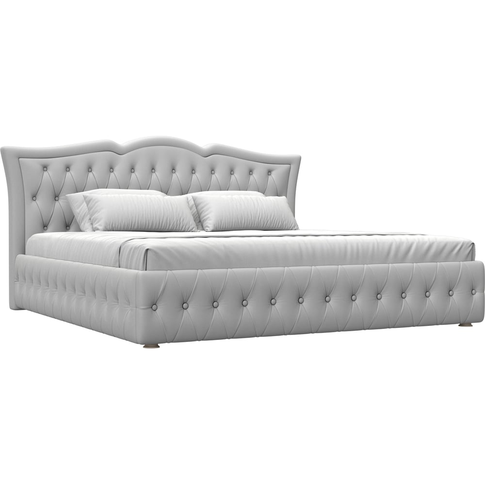 Изображение товара Кровать Интерьерная Лига диванов Герда 200 см, экокожа, белая