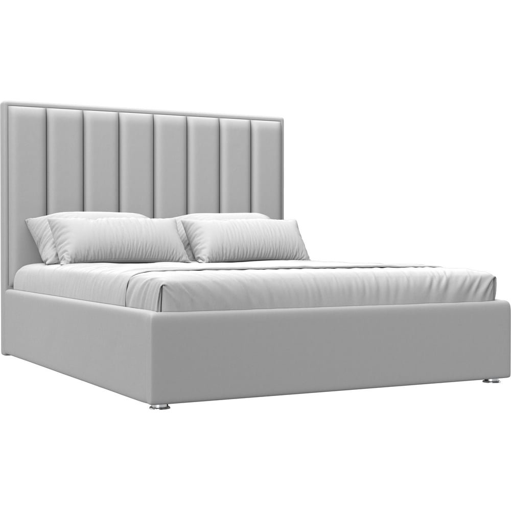 Изображение товара Интерьерная кровать Лига диванов Афродита 160 экокожа белый