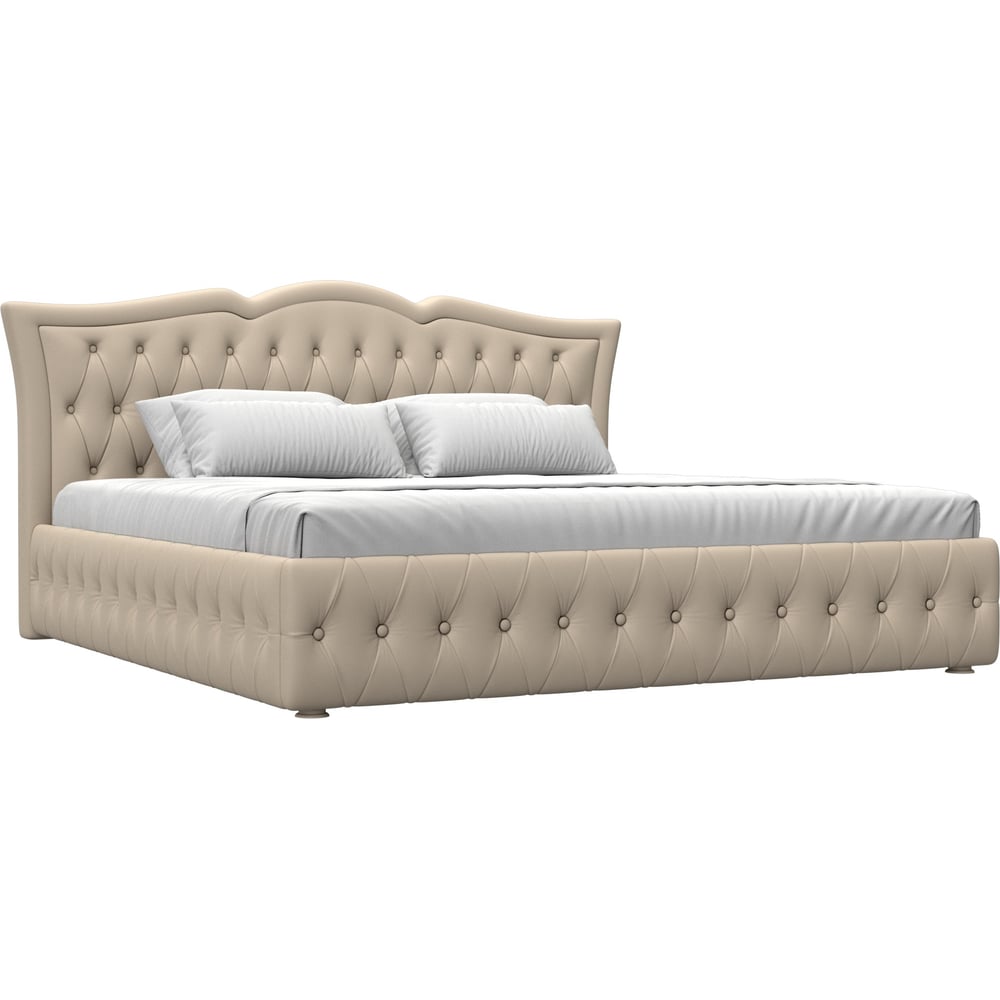 Изображение товара Интерьерная кровать Лига диванов Герда 200 экокожа бежевый