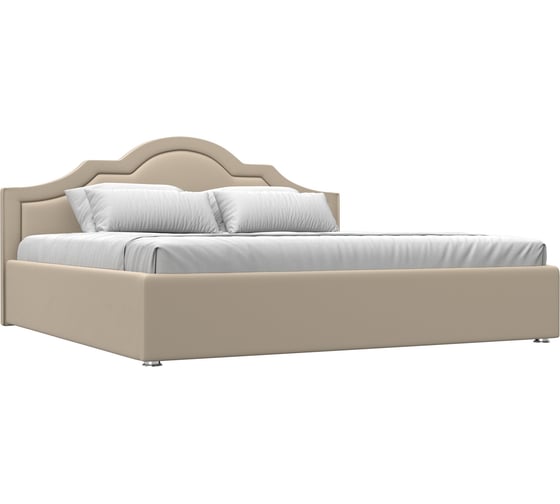 Изображение товара Интерьерная кровать Лига диванов Афина 200 экокожа бежевый 108340