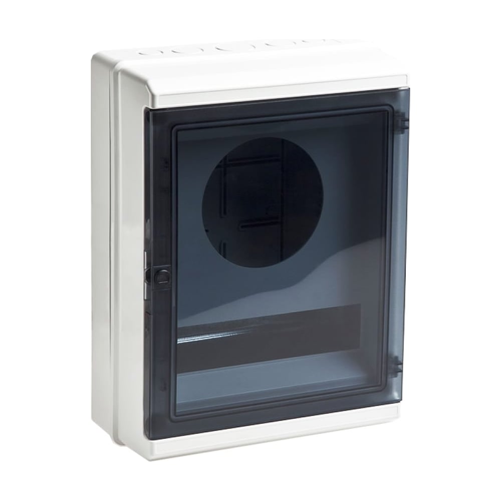 Изображение товара Корпус для электромонтажа 12 модулей ЩК 69031П серый защиты IP55 навесной