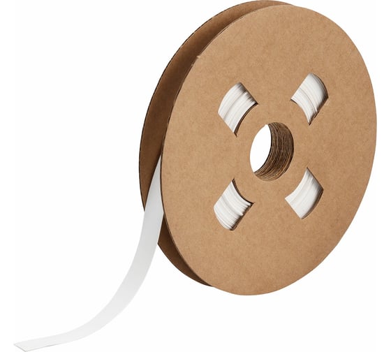 Изображение товара Термоусадочная трубка PS-C-500-WT (белая, 15.24 м, в плоском виде 21.62 мм, d-4.75-11.43 мм) BRADY brd132777