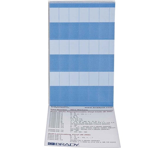 Изображение товара Кабельные маркеры PWS-PK-14 BRADY brd35554
