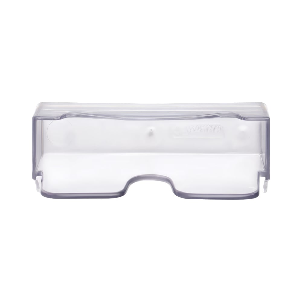 Изображение товара Подставка для визиток Стамм настольная тонированная серая ВТ02