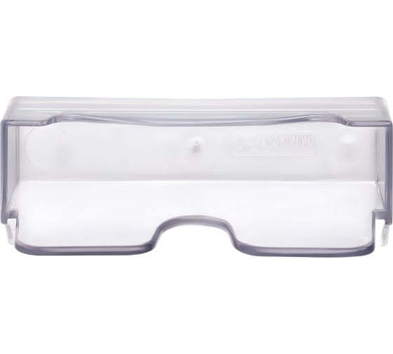 Изображение товара Подставка для визиток Стамм настольная, тонированная серая ВТ02