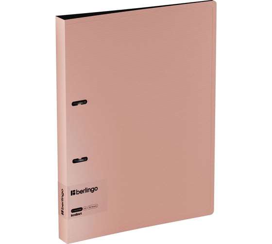 Изображение товара Папка Berlingo на 2 кольцах instinct а4, 35мм, 700мкм, d-кольца, с внутр. карманом, фламинго RB4_2D513