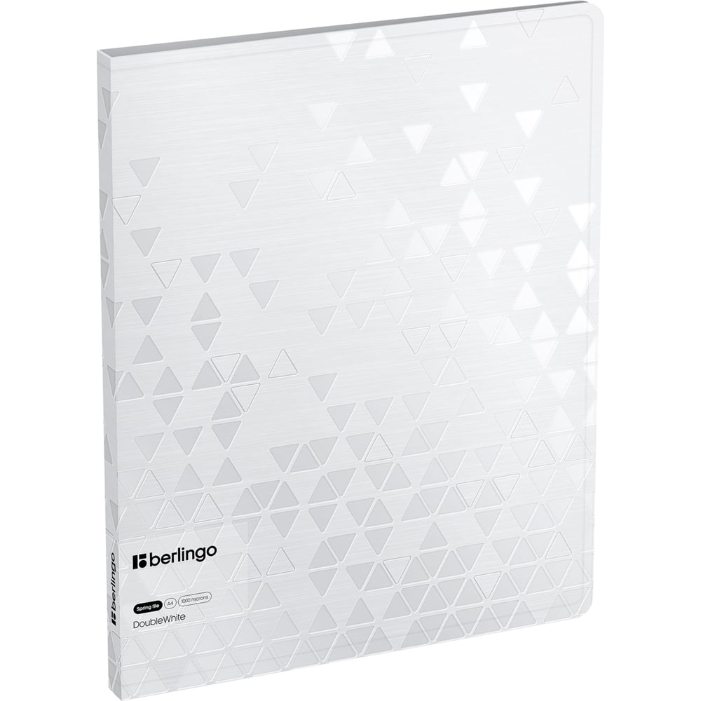 Изображение товара Папка с пружинным скоросшивателем Berlingo doublewhite, 17мм, белая