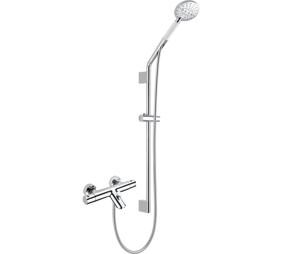 Изображение товара Душевая стойка RGW SP-23 хром, лейка душевая дивертором комплектуется 3 частями 30140123-01