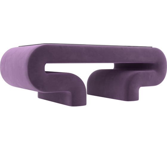 Изображение товара Стол Лига диванов Волна микровельвет сиреневый 115755