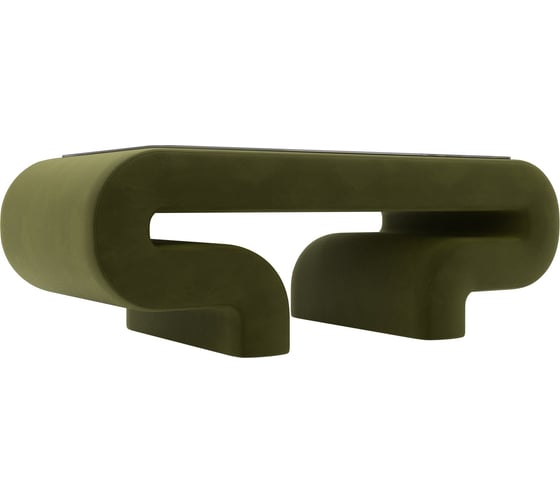 Изображение товара Стол Лига диванов Волна микровельвет зеленый 115756