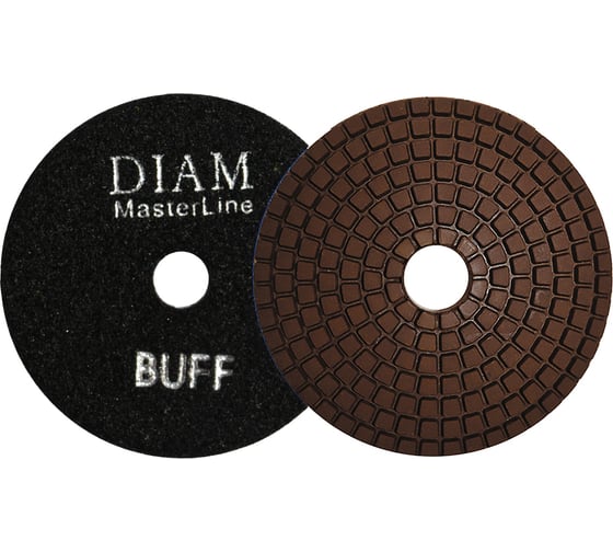 Изображение товара Круг алмазный гибкий шлифовальный АГШК (100х2.5 мм; BUFF; мокрая) Diam 000573
