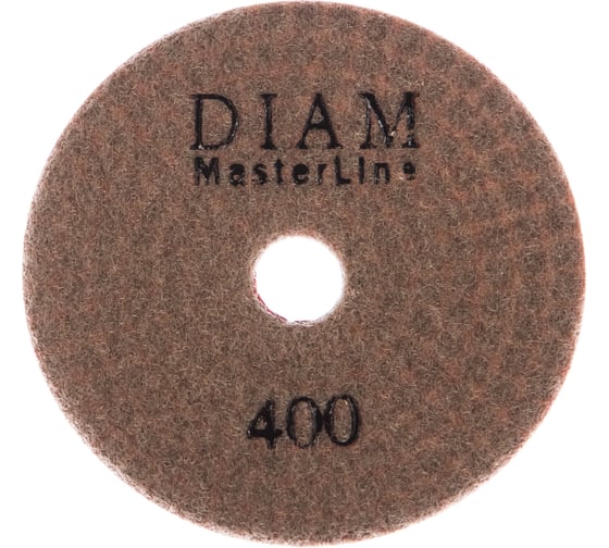Изображение товара Круг алмазный гибкий шлифовальный АГШК (100х2.5 мм; №400; мокрая) Diam 000577