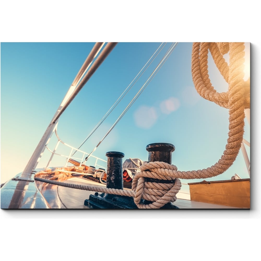 Картина Picsis картина в раме яхта 60x100 см