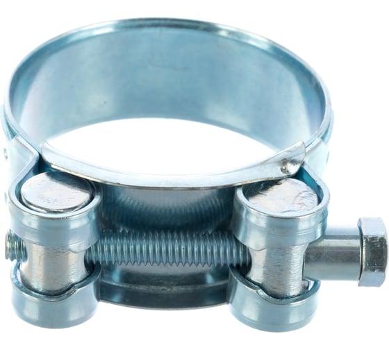 Изображение товара Шарнирный хомут Стройбат оцинкованный 48-51мм 2 шт 35019