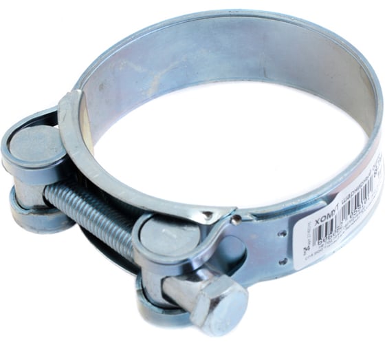 Изображение товара Шарнирный хомут Стройбат оцинкованный 98-103мм 35029