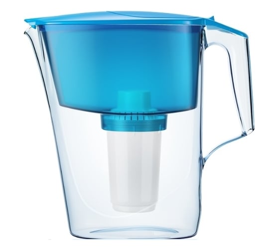 Изображение товара Водоочиститель-кувшин Аквафор Ультра, голубой