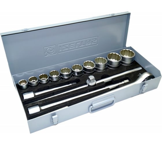 Изображение товара Набор торцевых головок SAE 3/4" 12-гранных, 14 предметов IZELTAS 1419006114