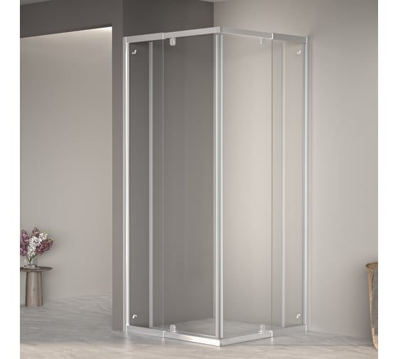 Изображение товара Душевой уголок RGW 100-110x100-110x195 PA-38 Квадрат/Хром/Прозрачное/6 мм 06083800-11
