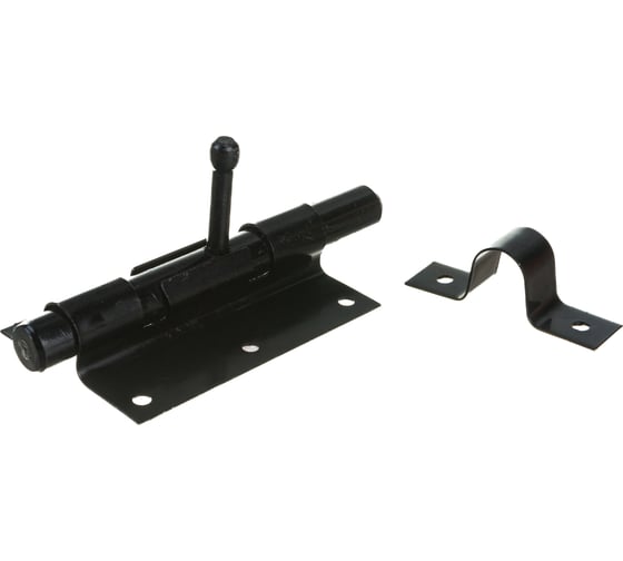 Изображение товара Задвижка ALBERTS черный лак 16/160мм, 137021