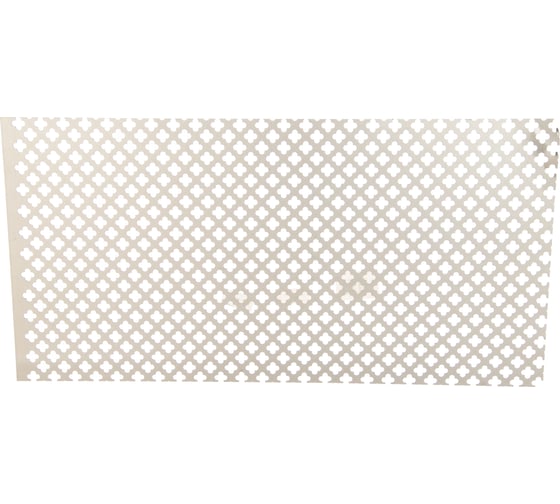 Изображение товара Лист ALBERTS алюминиевый, с отверстиями "кресты", серебро 250x500x0,8, 466893