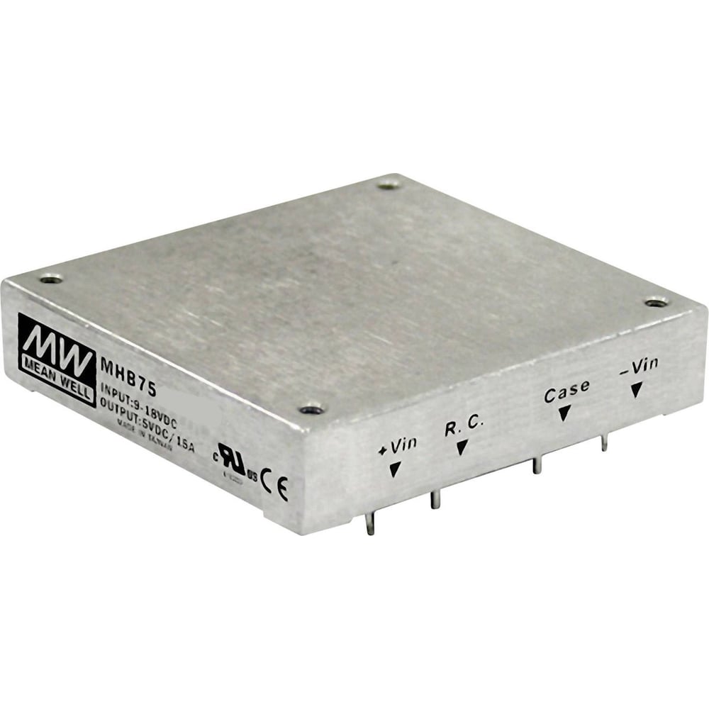 Изображение товара DC/DC преобразователь Mean Well MHB75-24S12 75Вт конвертер напряжения