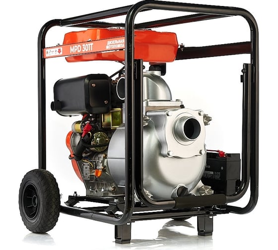Изображение товара Дизельная мотопомпа MERAN MPD301T 100584858