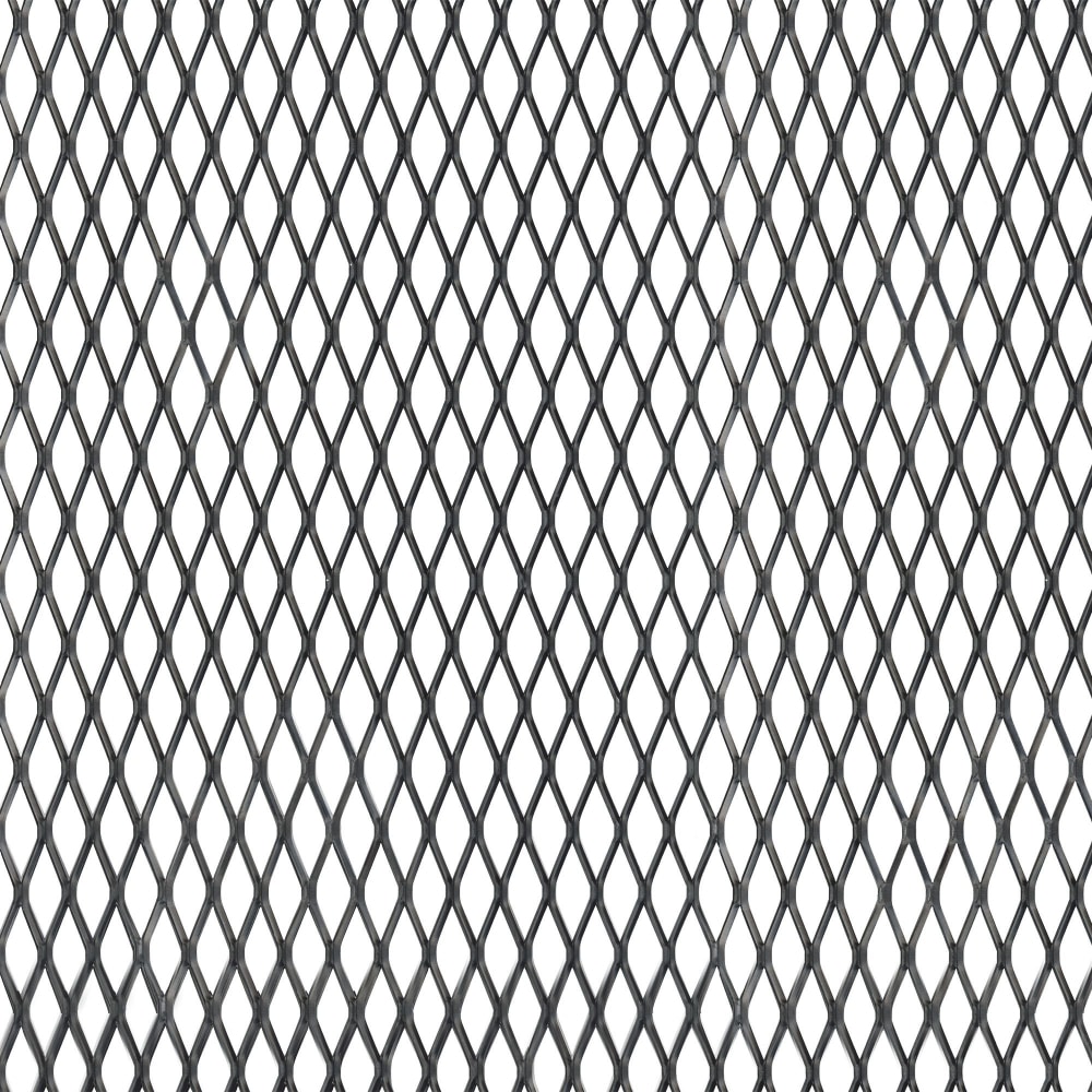 фото Лист gah alberts сетка, алюминиевый, черный 600x1000x1, 465919