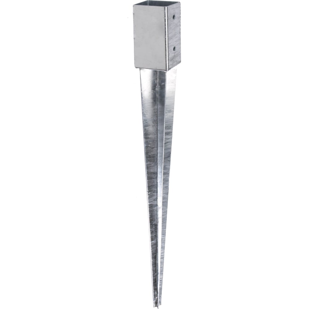 Изображение товара Основание столба ALBERTS 46х46х600 мм стальное с цинковым покрытием