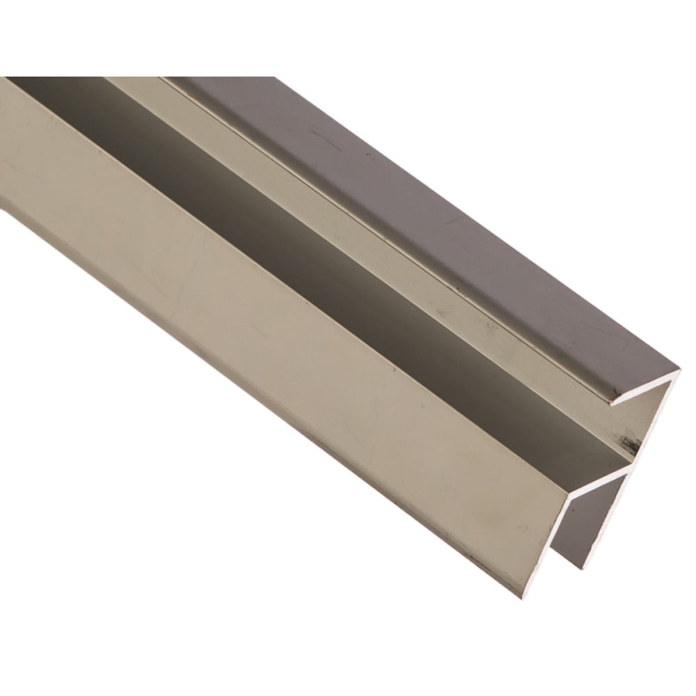 Угловой алюминиевый профиль GAH ALBERTS профиль для светодиодной ленты алюминиевый 2 м серебро угловой
