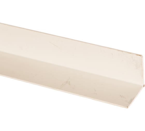 Изображение товара Уголок ПВХ ALBERTS белый 2000х25х25х1.8мм, усиленный 479350