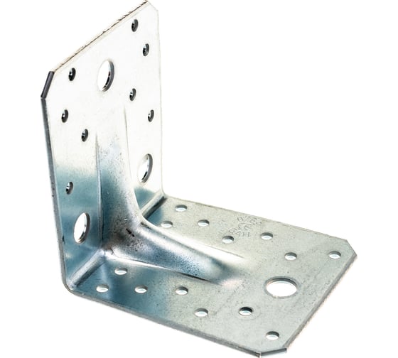 Изображение товара Перфорированный уголок ALBERTS усиленный, оцинкованный 105х105х90х3мм 336325