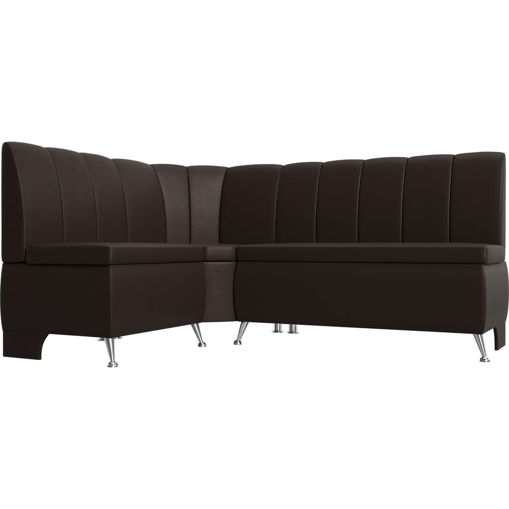 Изображение товара Кухонный угловой диван Лига диванов Кантри левый угол коричневый