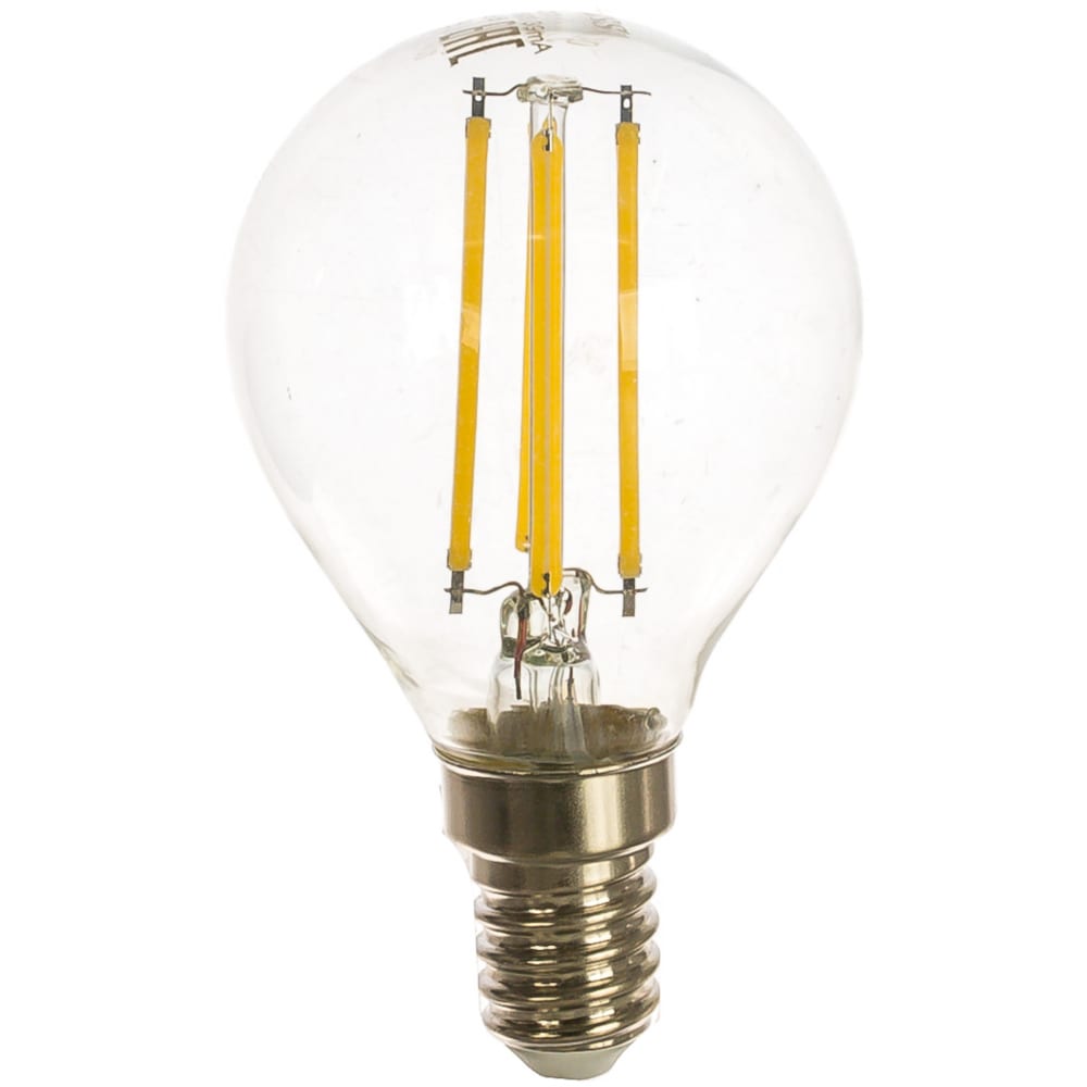 фото Лампа gauss led filament шар e14 11w 750lm 4100k 105801211