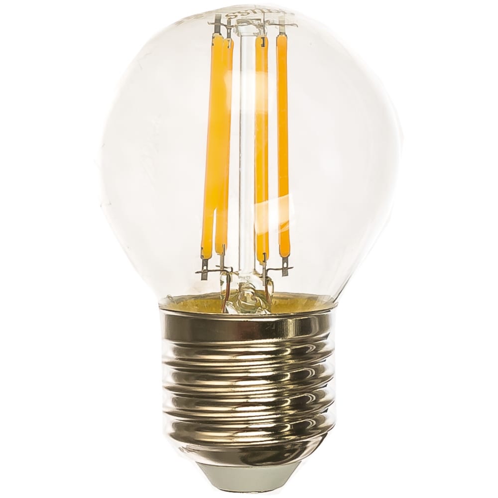 фото Лампа gauss led filament шар e27 7w 550lm 2700k 105802107