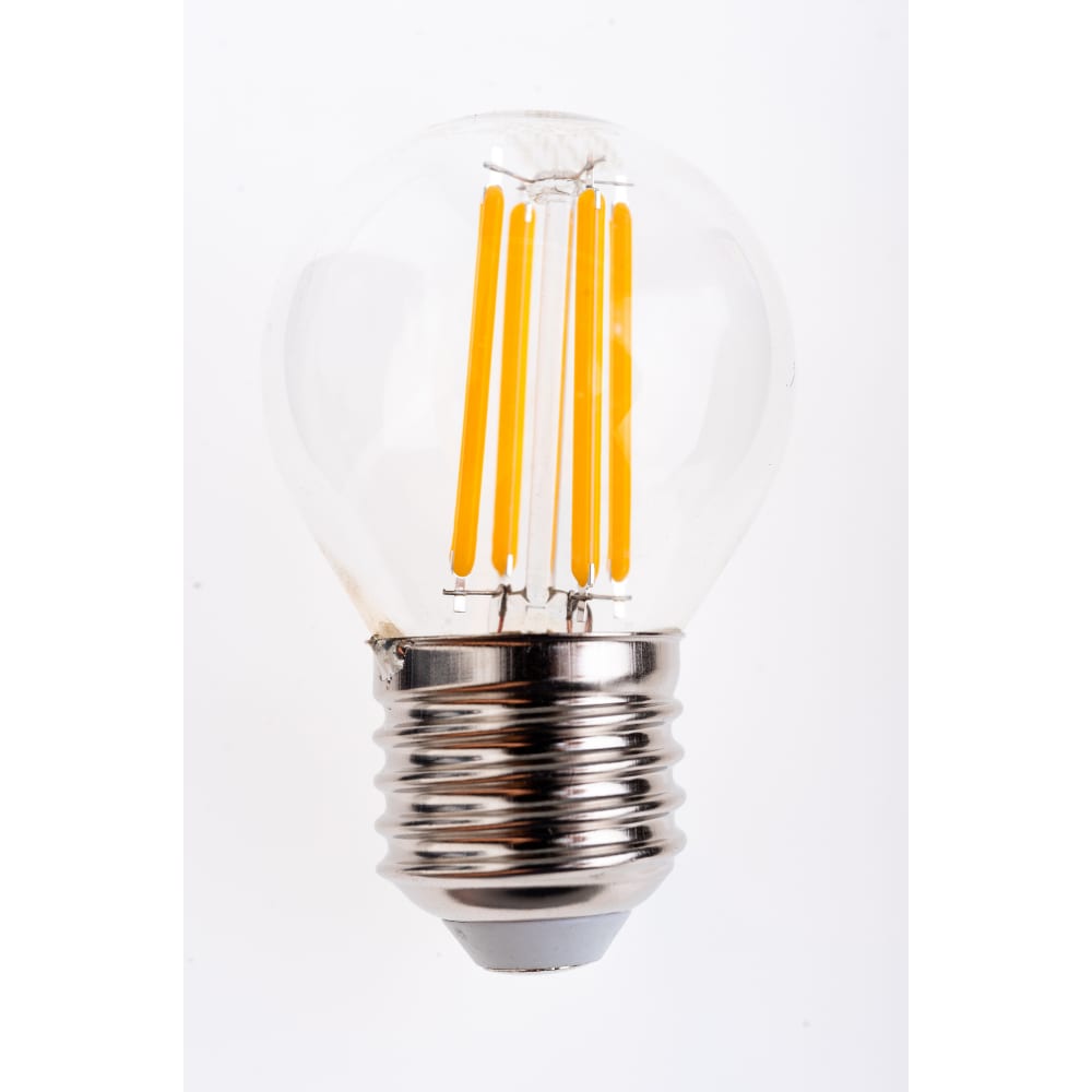 фото Лампа gauss led filament шар e27 7w 550lm 2700k 105802107