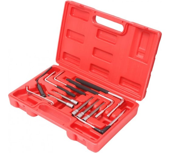 Изображение товара Набор приспособлений для демонтажа подушки безопасности, 12 предметов, в кейсе Forsage F-04D2025(15531)