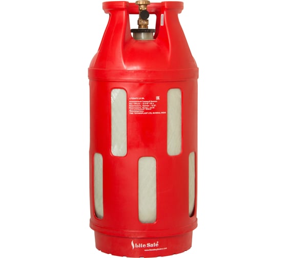 Изображение товара Полимерно - композитный баллон для сжиженного газа LITESAFE 29л/12кг LS 29L