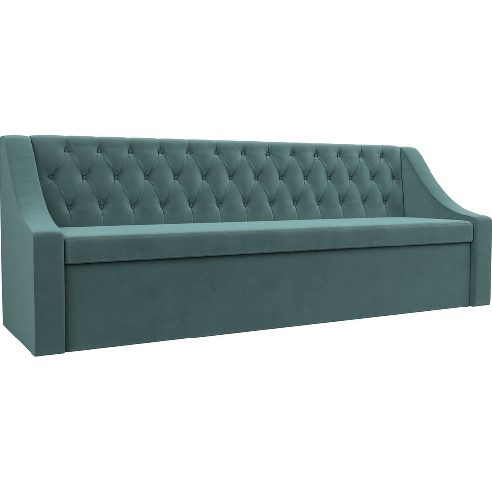 Изображение товара Кухонный диван Лига диванов Мерлин, современный бирюзовый кровать с механизмом дельфин