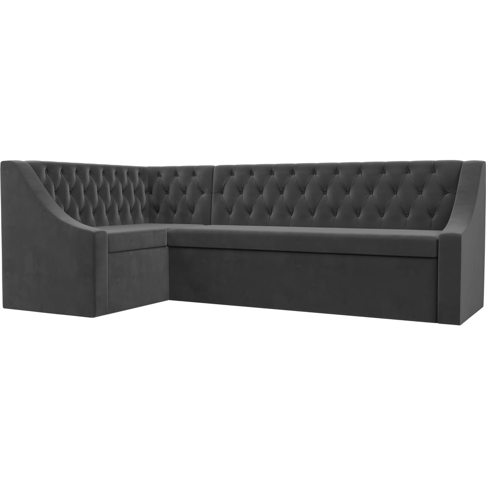 Изображение товара Кухонный угловой диван Мерлин левый угол Лига диванов современный велюр