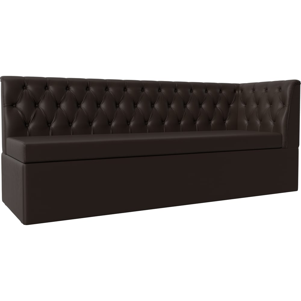 Изображение товара Кухонный диван Лига диванов Маркиз с углом справа современный дизайн