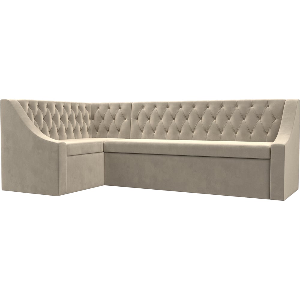 Изображение товара Кухонный угловой диван Мерлин Лига диванов с механизмом дельфин и ящиком для вещей