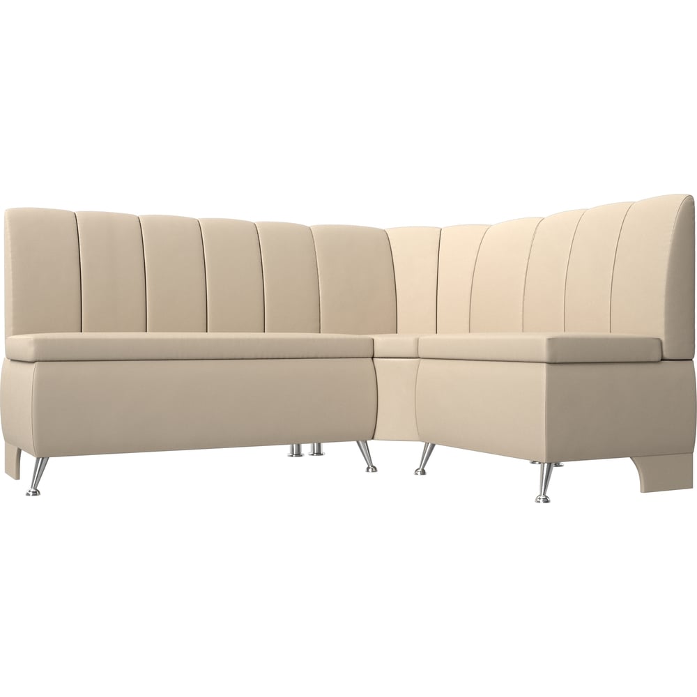 Изображение товара Кухонный угловой диван Лига диванов Кантри правый угол бежевый современный