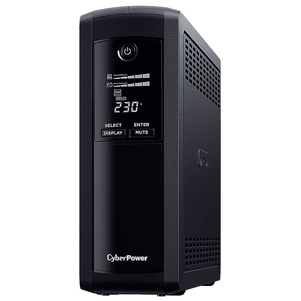 Изображение товара ИБП CYBERPOWER Line-Interactive1200VA/720W USB/RS-232/RJ11/45 4 + 4 IEC С13 VP1200EILCD