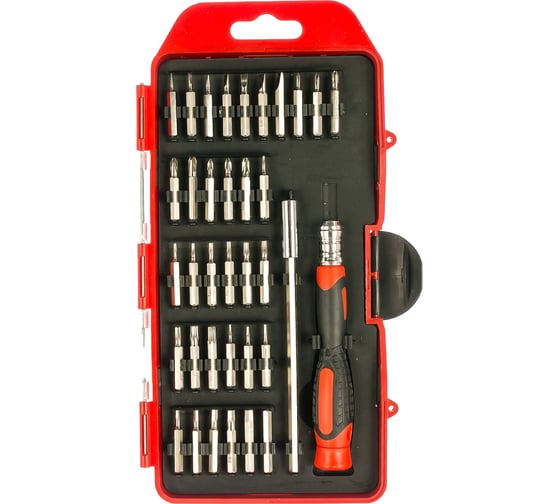 Изображение товара Отвертка с битами для точных работ 36 шт, CrV GRIFF 031284