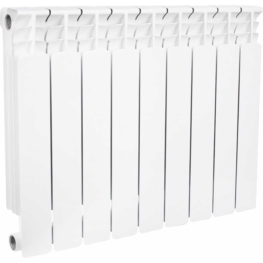 Изображение товара Биметаллический радиатор STOUT Space 500, 9 секций, боковое подключение