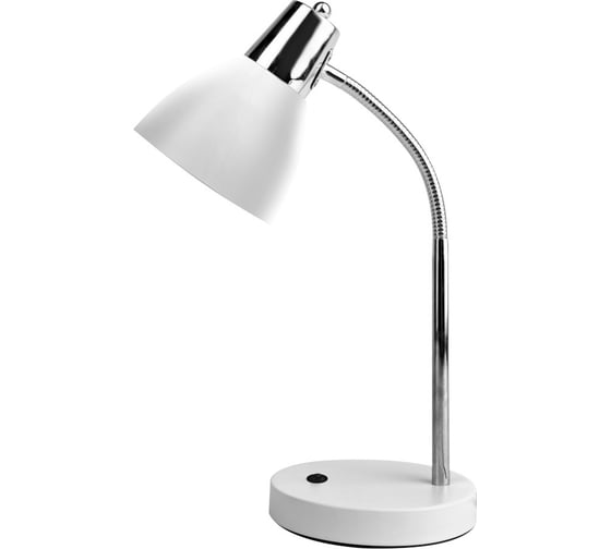 Изображение товара Настольный светильник Camelion Kd-359 c01 белый 230v 40w e27 15184