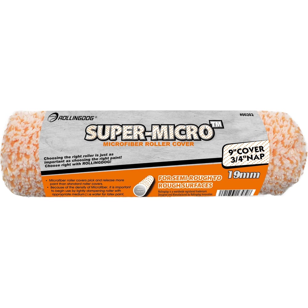 Изображение товара Малярный валик Rollingdog Super-Micro 230 мм микрофибра профессиональный