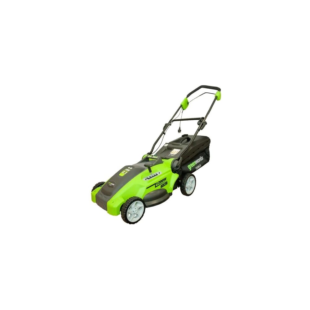 фото Электрическая газонокосилка greenworks glm1240 25147